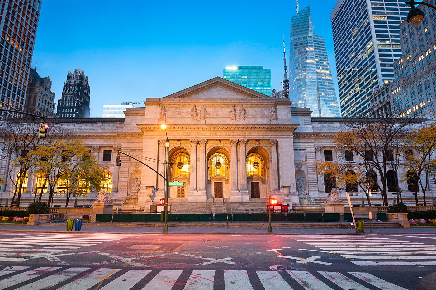 La New York Public Library à visiter et vous verrez peut-être même une expo.